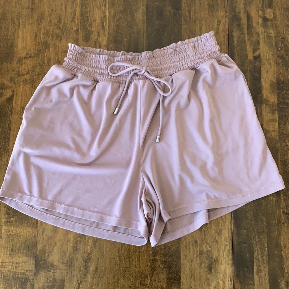H&M high waisted lounge shorts.